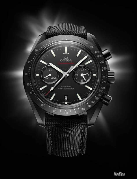 black omega speedmaster|omega speedmaster moonwatch black.